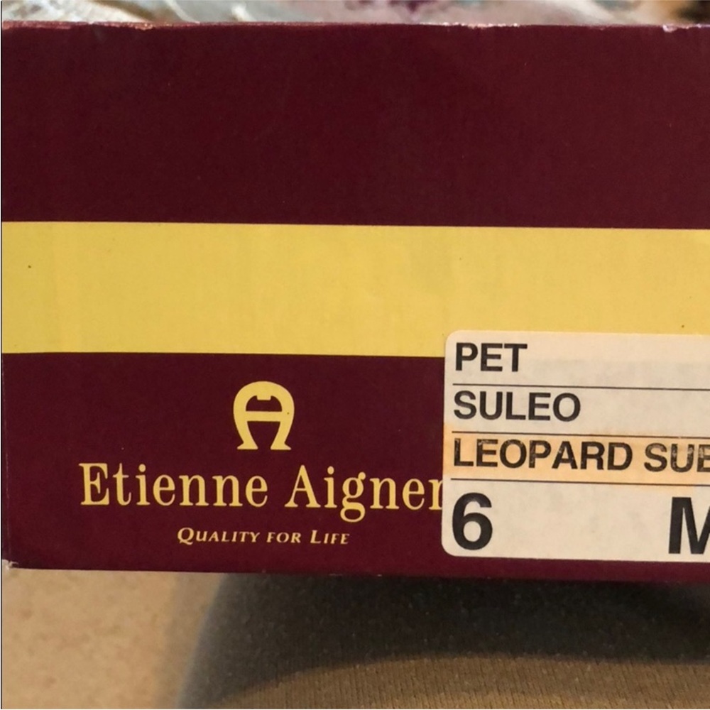 Etienne Aigner Leopard Heels - Picture 7 of 7